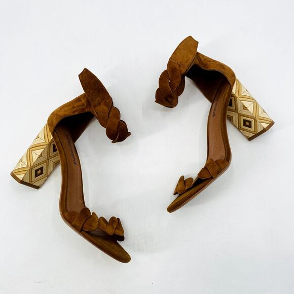 Jeffrey Campbell Lindsay brown Block heels - Picture 1 of 5